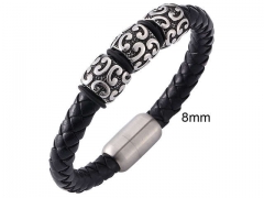 HY Wholesale Leather Jewelry Popular Leather Bracelets-HY0010B1110