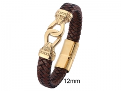 HY Wholesale Leather Jewelry Popular Leather Bracelets-HY0010B0808