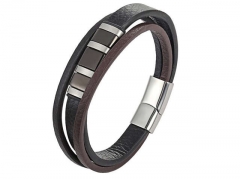 HY Wholesale Leather Jewelry Popular Leather Bracelets-HY0117B107