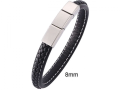 HY Wholesale Leather Jewelry Popular Leather Bracelets-HY0010B1135