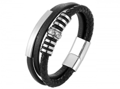 HY Wholesale Leather Jewelry Popular Leather Bracelets-HY0117B076