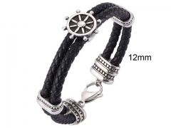 HY Wholesale Leather Jewelry Popular Leather Bracelets-HY0010B1072