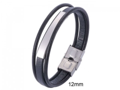 HY Wholesale Leather Jewelry Popular Leather Bracelets-HY0010B0726