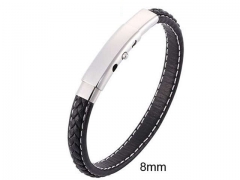 HY Wholesale Leather Jewelry Popular Leather Bracelets-HY0010B0859