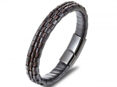 HY Wholesale Leather Jewelry Popular Leather Bracelets-HY0117B174