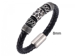 HY Wholesale Leather Jewelry Popular Leather Bracelets-HY0010B1116