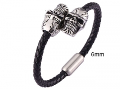 HY Wholesale Leather Jewelry Popular Leather Bracelets-HY0010B0954