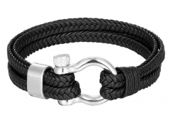 HY Wholesale Leather Jewelry Popular Leather Bracelets-HY0117B056