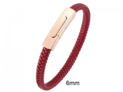 HY Wholesale Leather Jewelry Popular Leather Bracelets-HY0010B0855