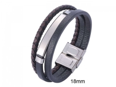 HY Wholesale Leather Jewelry Popular Leather Bracelets-HY0010B0727
