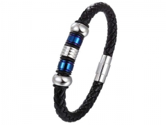HY Wholesale Leather Jewelry Popular Leather Bracelets-HY0117B111