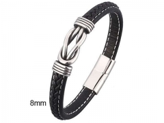 HY Wholesale Leather Jewelry Popular Leather Bracelets-HY0010B0679