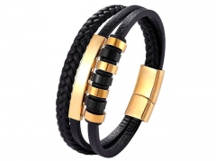 HY Wholesale Leather Jewelry Popular Leather Bracelets-HY0117B128