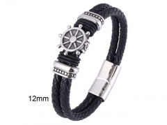 HY Wholesale Leather Jewelry Popular Leather Bracelets-HY0010B0533