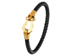 HY Wholesale Leather Jewelry Popular Leather Bracelets-HY0117B315