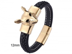 HY Wholesale Leather Jewelry Popular Leather Bracelets-HY0010B0629