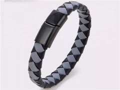 HY Wholesale Leather Jewelry Popular Leather Bracelets-HY0118B550