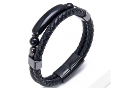 HY Wholesale Leather Jewelry Popular Leather Bracelets-HY0118B918