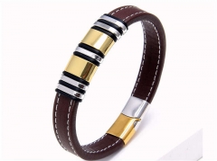 HY Wholesale Leather Jewelry Popular Leather Bracelets-HY0118B582