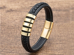 HY Wholesale Leather Jewelry Popular Leather Bracelets-HY0118B161