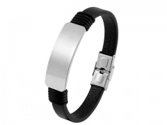 HY Wholesale Leather Jewelry Popular Leather Bracelets-HY0117B290
