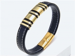 HY Wholesale Leather Jewelry Popular Leather Bracelets-HY0118B559