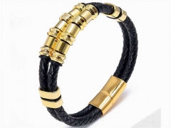 HY Wholesale Leather Jewelry Popular Leather Bracelets-HY0118B470