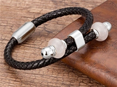 HY Wholesale Leather Jewelry Popular Leather Bracelets-HY0118B710