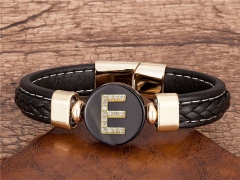 HY Wholesale Leather Jewelry Popular Leather Bracelets-HY0118B361