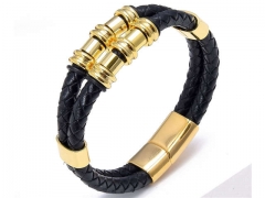HY Wholesale Leather Jewelry Popular Leather Bracelets-HY0118B611