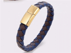 HY Wholesale Leather Jewelry Popular Leather Bracelets-HY0118B551