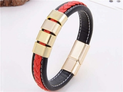 HY Wholesale Leather Jewelry Popular Leather Bracelets-HY0118B658