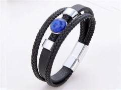 HY Wholesale Leather Jewelry Popular Leather Bracelets-HY0118B311