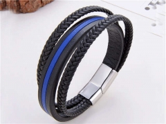 HY Wholesale Leather Jewelry Popular Leather Bracelets-HY0118B889
