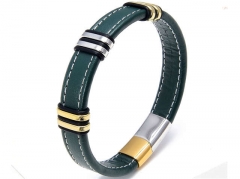HY Wholesale Leather Jewelry Popular Leather Bracelets-HY0118B688