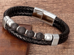 HY Wholesale Leather Jewelry Popular Leather Bracelets-HY0118B870
