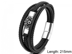 HY Wholesale Leather Jewelry Popular Leather Bracelets-HY0108B039