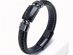 HY Wholesale Leather Jewelry Popular Leather Bracelets-HY0118B587