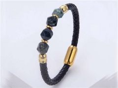 HY Wholesale Leather Jewelry Popular Leather Bracelets-HY0118B531