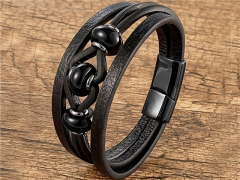HY Wholesale Leather Jewelry Popular Leather Bracelets-HY0118B272