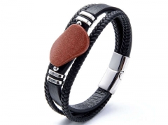 HY Wholesale Leather Jewelry Popular Leather Bracelets-HY0118B227