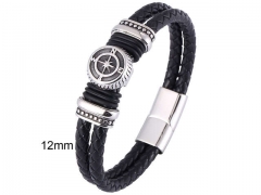 HY Wholesale Leather Jewelry Popular Leather Bracelets-HY0010B0587