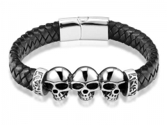 HY Wholesale Leather Jewelry Popular Leather Bracelets-HY0117B249