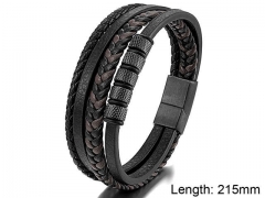 HY Wholesale Leather Jewelry Popular Leather Bracelets-HY0108B014