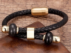 HY Wholesale Leather Jewelry Popular Leather Bracelets-HY0118B706