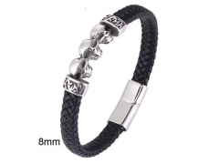 HY Wholesale Leather Jewelry Popular Leather Bracelets-HY0010B0639