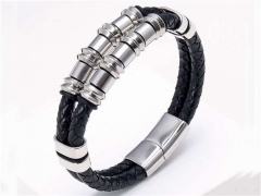HY Wholesale Leather Jewelry Popular Leather Bracelets-HY0118B473