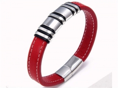HY Wholesale Leather Jewelry Popular Leather Bracelets-HY0118B564