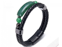 HY Wholesale Leather Jewelry Popular Leather Bracelets-HY0118B920