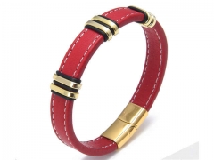 HY Wholesale Leather Jewelry Popular Leather Bracelets-HY0118B678